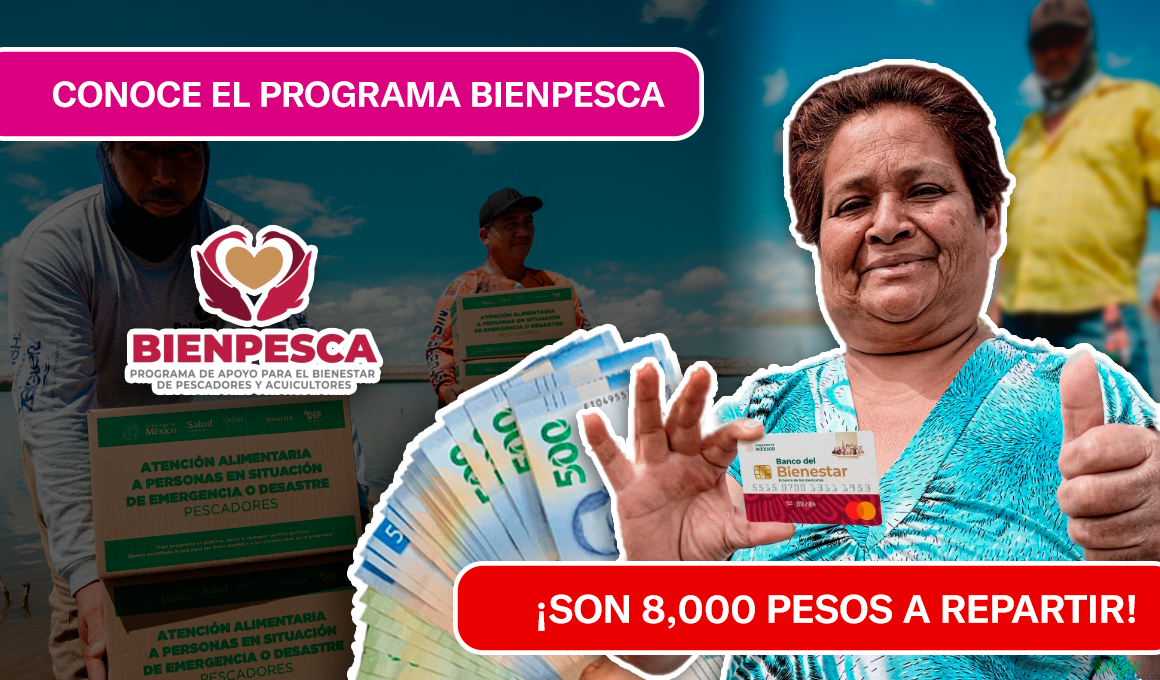 ¿ERES PESCADOR? ¡NO PIERDAS TUS 8,000 PESOS! AQUÍ LOS REQUISITOS DEL PROGRAMA