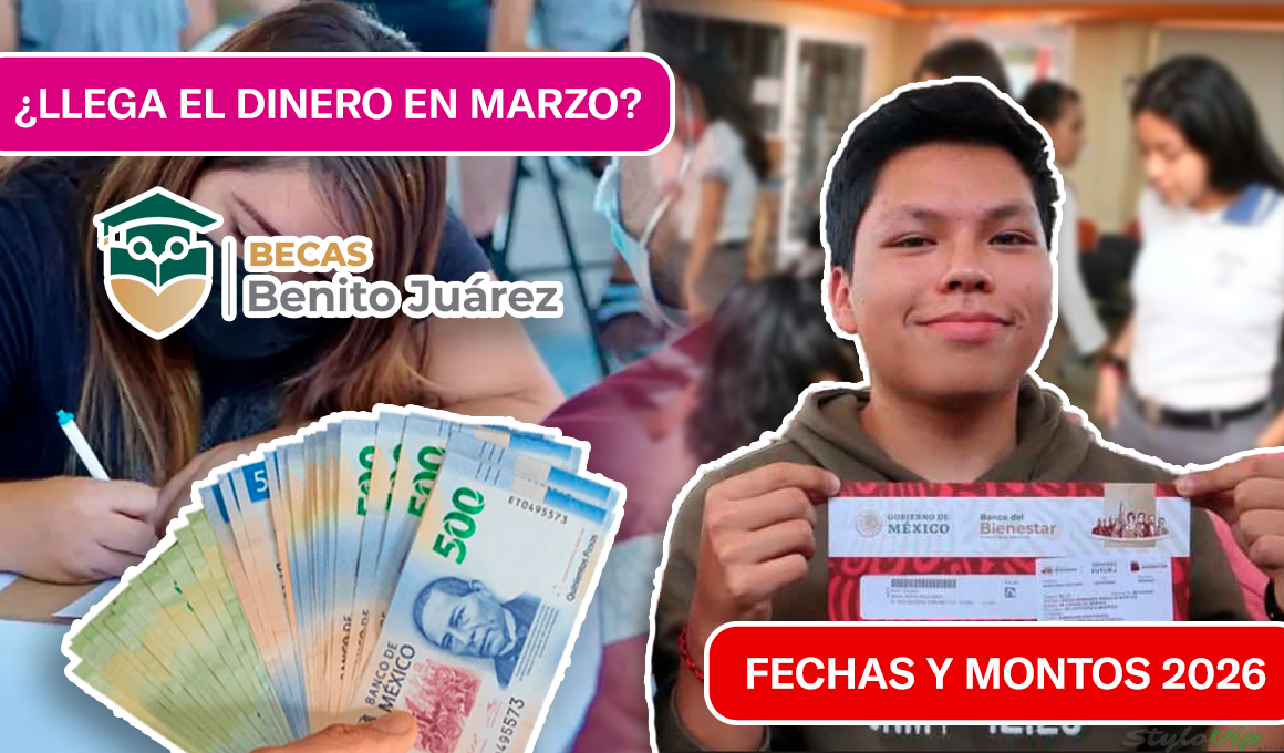 ¿Llega el dinero en marzo? Fechas y montos de la Beca Benito Juárez 2026