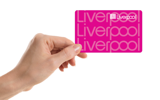 Tarjeta de crédito Liverpool Rosa