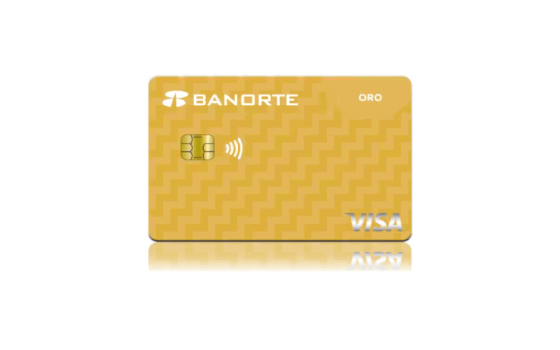 tarjeta de crédito Oro Banorte